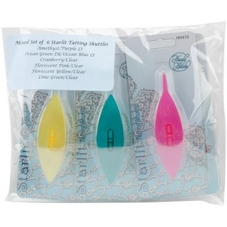 UPC: 0769826004103 | Handy Hands Starlit Tatting Shuttle Assortment 6/Pkg