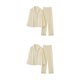 thumbnail image 1 of Jumpingount Conjunto de pijamas para mujer - Ajuste cómodo y favorecedor Conjuntos de pijamas cortos sexy de algodón para mujer B6801 m,1 2Conjunto, 1 of 6