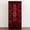 Color 2, variant on Self Adhesive Vinyl Refrigerator Wrap Set Damask Floral Black Deep Red Baroque Ornamental Design Door Mural Removable Fridge Sticker Peel and Stick Full Door Cover Decal Kitchen Bar Decor