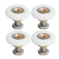 thumbnail image 1 of 4 Set Shower Door Rollers Wheels Nylon Stainless Steel Copper Material Spare Parts Available, 1 of 7