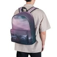 thumbnail image 5 of Goofa lighthouse Waves Torrential Rain Printed Backpack,Laptop Backpack,Durable Anti-Theft Travel Work Backpack,Water-resistant Backpack, 5 of 9