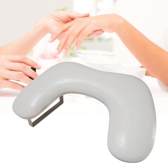Reposabrazos para manicura, reposauñas, reposamanos, soporte, soporte para uñas impermeable, cojín para uñas, cojín para técnicos de uñas, arte de uña con
