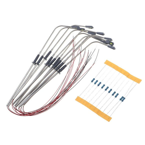 10pcs Mini Street Single-head Lamp For Railway Train Sand Table Model
