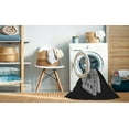 thumbnail image 2 of Ahgly Company Machine Washable Indoor Round Transitional Midnight Gray Area Rugs, 3' Round, 2 of 7