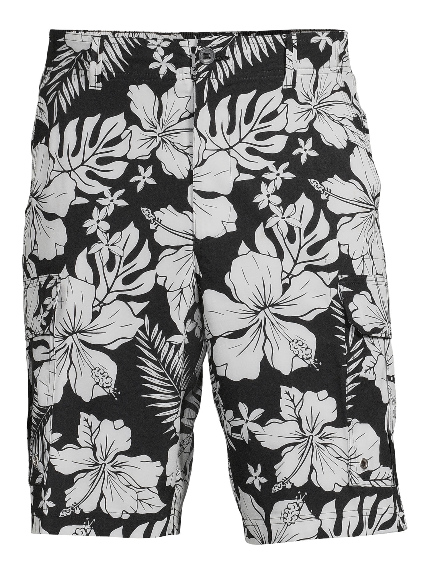 George Men's & Big Men's 9" Cargo Eboard Shorts with Stretch