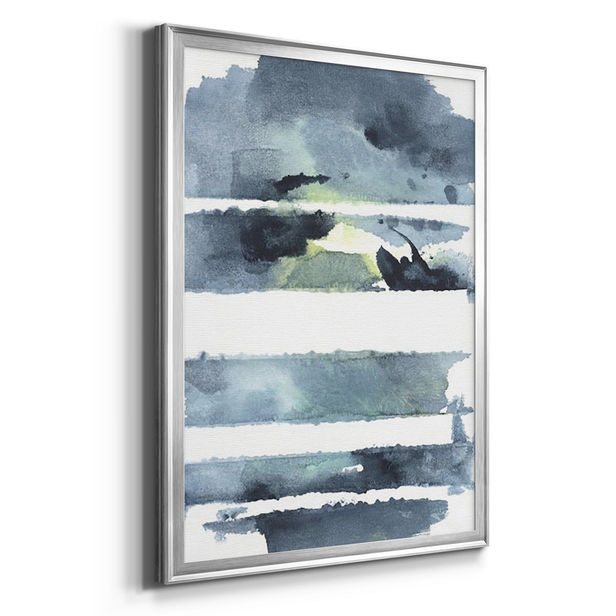 Blue Memories I Premium Framed Print, in Gold, Black, or Silver - Ready to Hang