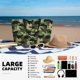 thumbnail image 5 of Fotbe Camouflage Dinosaur Bolsa de Viaje para Playa - Resistente al Agua, Bolsa Tote de Gran Capacidad y Ligera con 7 Bolsillos para Mujeres y Hombres, 5 of 7