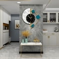 thumbnail image 6 of Miumaeov Nordic Style Art Large Hanging Wall Clock Silent Wall Watch Living Room Decor, 6 of 11