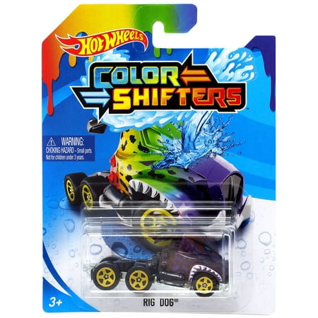Hot Wheels Color Shifters Rig Dog Die-Cast Car - Walmart ...