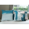 thumbnail image 7 of Ambesonne Throw Pillow Cover 4 Pack, , 20", Petrol Blue and Pale Teal, 7 of 7