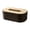 Black, variant on Black Wooden Lid Tissue Box Large Capacity Stylish Desktop Living Room Napkin And Tissue Storage Box Black