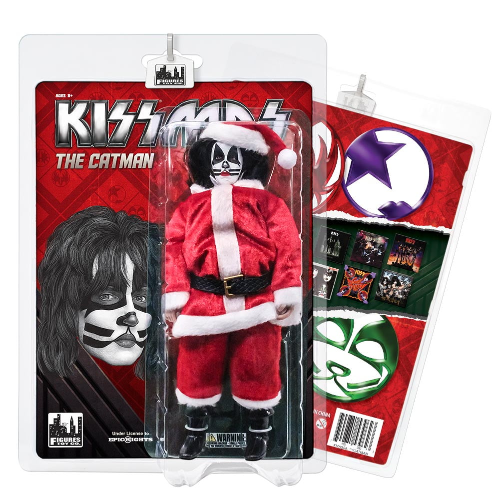 KISS Action Figure 8 /& 12 Inch Packs The Catman Sonic Boom Edition