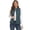 Green, variant on LK women's vest - Stand Collar Lightweight Padded Gilet for Women (Dark Blue-XXL)
