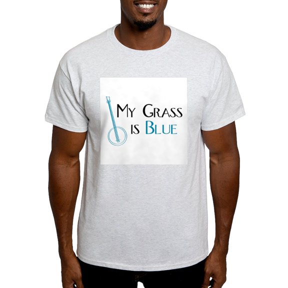 CafePress - Mygrassisblue Shirt T Shirt - Men's Classic Graphic T-Shirt