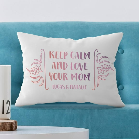 Personalized Mother's Day Pillow Case