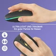 thumbnail image 3 of Actualizar PC Mouse Inalámbrico LED Ratón inalámbrico silencioso recargable Ratón inalámbrico para computadora portátil Ratones USB 2.4G con receptor USB Compatibilidad con computadora/PC/Tableta, 3 of 5