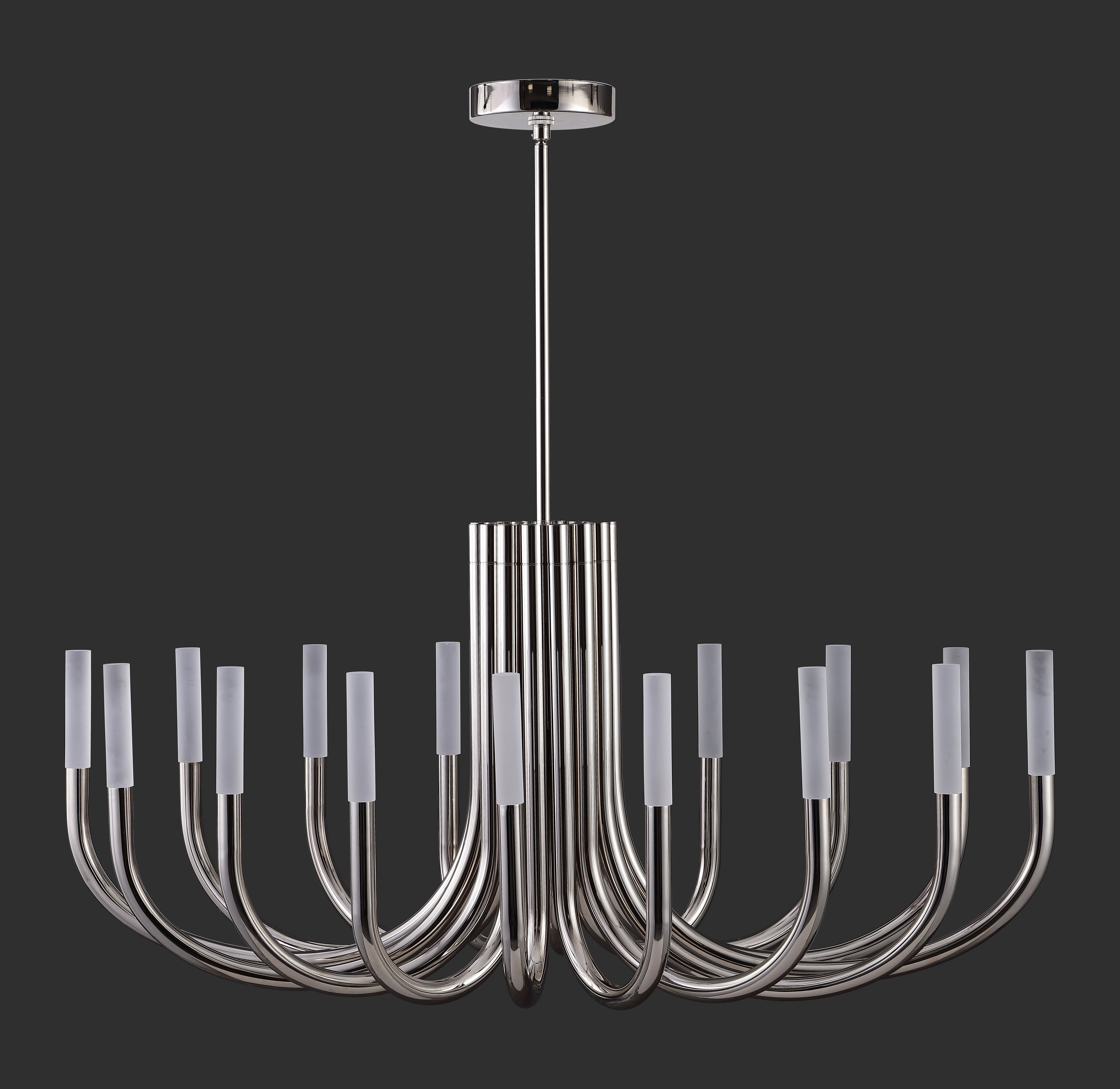 Safavieh Couture Evonne 12-Light Metal Chandelier, Silver