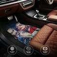 thumbnail image 4 of Harley Quinn Joker Car Floor Mats 4-Piece Full Set Front Rear Auto Foot Mats Carpets Car Foot Pad Interior Accessories Decor, 4 of 6