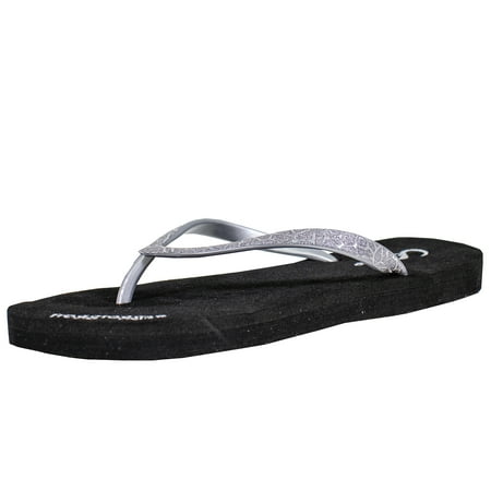 

Women s OceanGrip Glitter Sandal | Black | Size 5