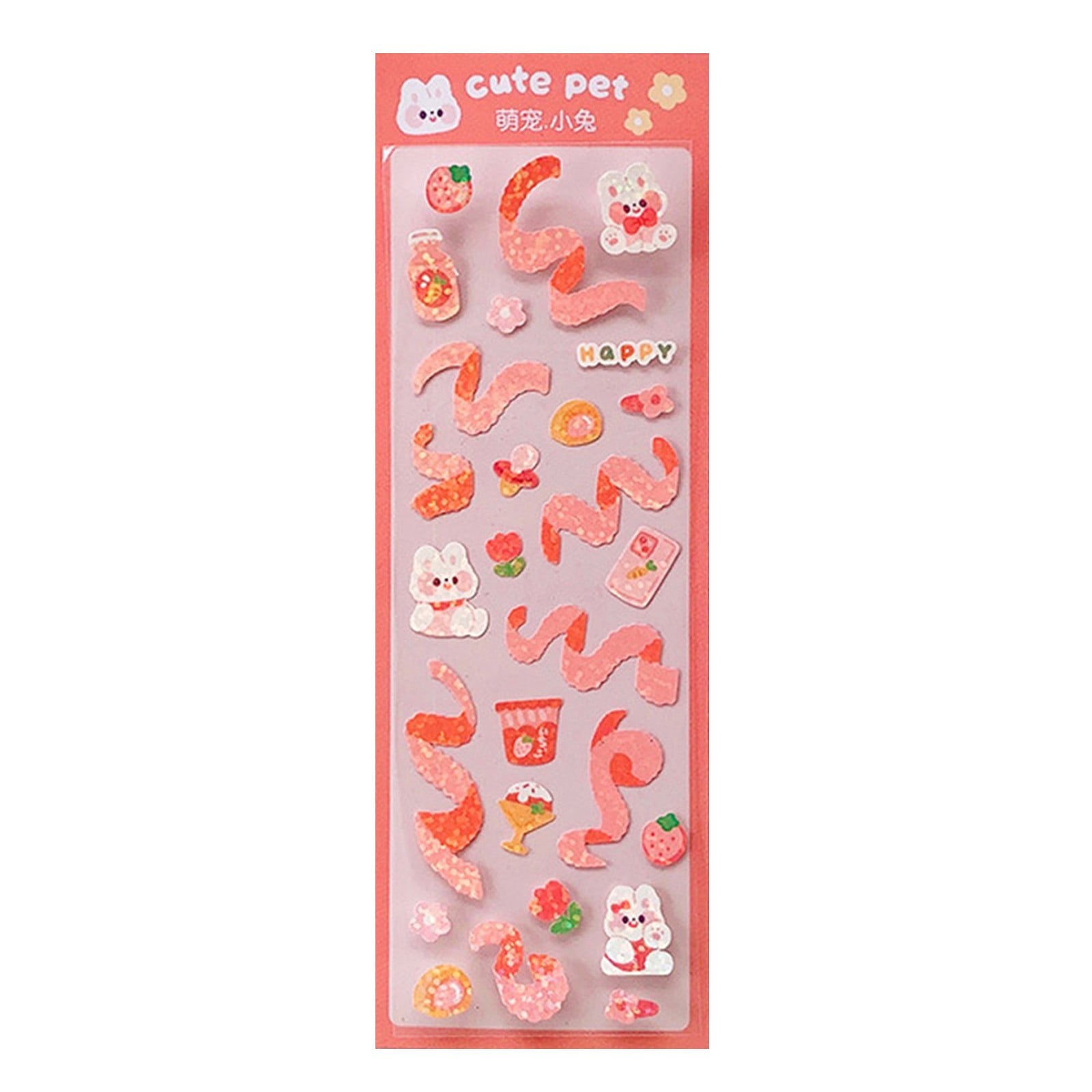 Stickers Card Sticker Set Diy Photo Frame Hand Account Cartoon Lace