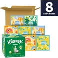 thumbnail image 2 of Lotion Facial Tissues with Coconut Oil, 8 Cube Boxes, 80 Tissues Per Box, 3-Ply, 2 of 4
