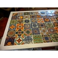 thumbnail image 3 of Color y Tradición 100 Mexican Talavera Tiles 4x4 – Handpainted Ceramic, 20 Assorted Designs, 3 of 4