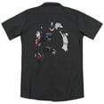 thumbnail image 3 of Batman Joker Harley Choke (Back Print) Adult Work Shirt Black, 3 of 3
