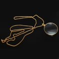 thumbnail image 4 of Magnify Glass Reeding Decorative Monocle Necklace 6x Pendant, 4 of 8