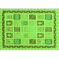 thumbnail image 1 of Ahgly Company Indoor Rectangle Oriental Green Modern Area Rugs, 3' x 5', 1 of 4