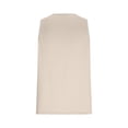 thumbnail image 6 of Kladzum Men's Basic Tank Tops Color Block Wide Crew Neck Casual Muscle Shirts Lightweight Comfort Summer Gym Workout Shirts S-3XL, 6 of 10