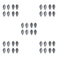 thumbnail image 2 of Redempat 8pcs Festive Christmas Decorations For Tree 8Pcs In 1 Pack ABS Plastic Pine Tree Hanging Pine Cone Decorations Dark Grey 5Set, 2 of 6