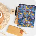 thumbnail image 4 of HELLHERO Bible Case Bag for Friend, 11.42 x 8.66 Inch Carrying Book Case with Washable, Prayer Outdoor Study Denim & Colorful Butterflies for Fater, 4 of 8