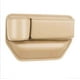 thumbnail image 1 of Organizador de cuero para asientos de coche con portavasos y agujero para cargar smartphones, carteras y entradas, 1 of 1