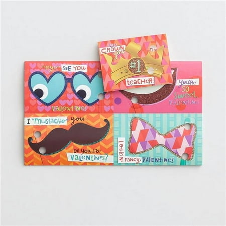 Religious Cards Valentine Silly Disguises (Child) (Box Of 32)