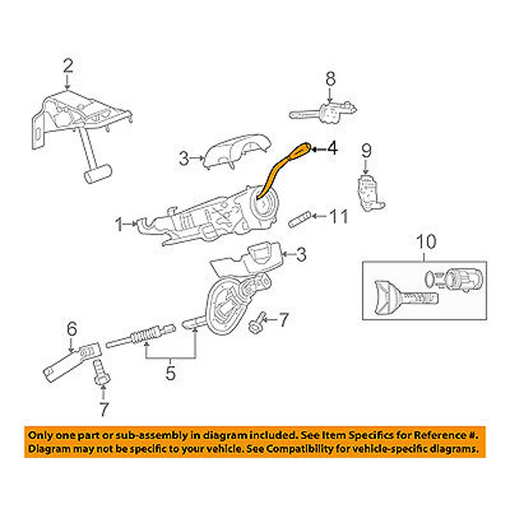 Dodge CHRYSLER OEM Ram 1500 Steering ColumnTransmission Shift Lever