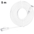 thumbnail image 2 of Cat6 Flat Shielded RJ45 Ethernet Patch Network Cable Plated Plug STP Wires for High Speed Computer Router Ethernet LAN Networking, 2 of 9