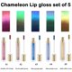 thumbnail image 2 of Set de pintalabios Maydear Chameleon, 5 colores, duradero y resistente al agua, 2 of 7