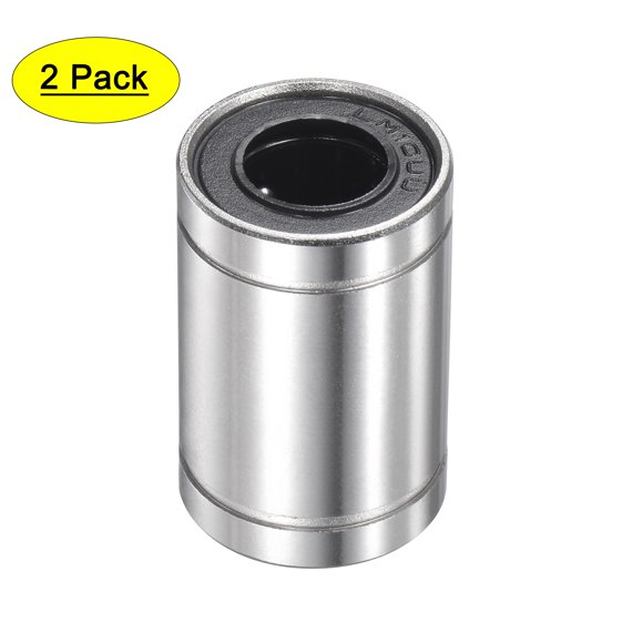 Rodamientos de bola lineales Uxcell niquelados para impresoras 3D 10mm