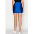 thumbnail image 4 of Women Basic Bodycon Pencil Comfy Stretchy Hight Waist Mini Skirt Made in USA, 4 of 4