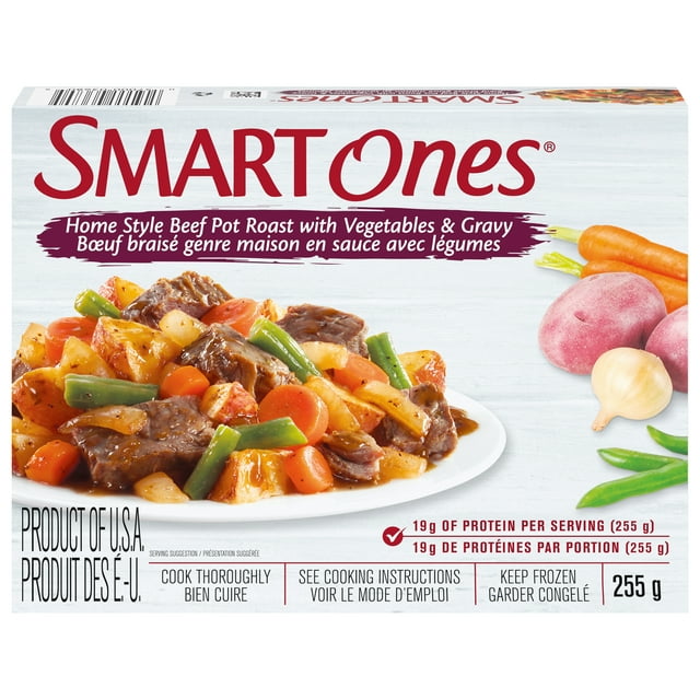 Smart Ones Homestyle Beef Pot Roast Frozen Meal, 255g