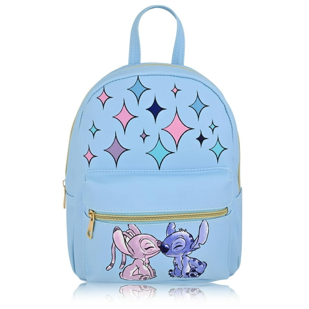 Mochila Fast Forward Disney Lilo and Stitch de piel sintética con 10 puntadas