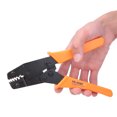 thumbnail image 3 of Hardware Ratchet Crimp  Orange Handle Cable Crimping Hand Tool 0.5-6mm 20-10 AWG, 3 of 8