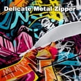 thumbnail image 4 of Graffiti Pillow Covers Sets - Decorative Pillows for Bed and Couch - Unique Patterns - Available in 16x16, 18x18, and 20x20 Inches - Set of 2 for Any Occasion, 4 of 6