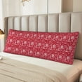thumbnail image 4 of KLL Ultra Soft Microfiber Body Pillow Cover/Pillowcases 20"x54" with Hidden Zipper Closure-Hohoho5, 4 of 5