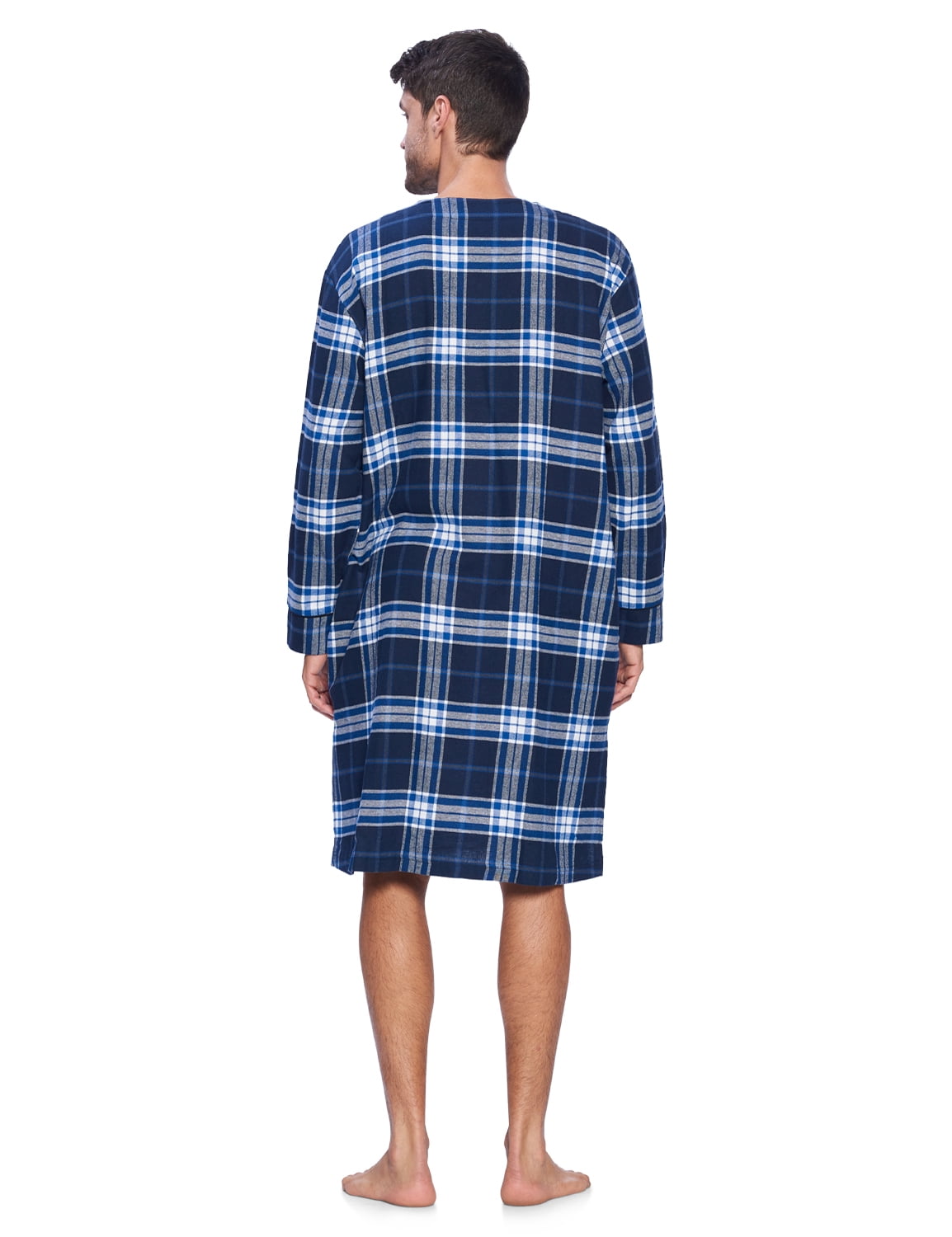 Mens discount flannel nightshirt