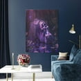 thumbnail image 5 of Xecao Purple Hippo In Water for Ready-to-Hang Canvas Art 12x16 Inches - Waterproof HD Print Solid Wood Frame for Gifting,Vertical, 5 of 8