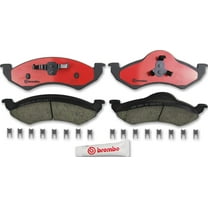 Brembo 00-02 Dodge Dakota/Durango Front Premium NAO Ceramic OE Equivalent Pad