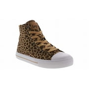 Lugz Stagger Hi Leopard Court Athletic Sneaker Brown | WSTAGHC 2860