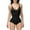 Black, variant on Elainilye Fashion Bodysuits for Women Tummy Control Ladies One-Piece Body Shaper Butt Lifting Shapewear Stretch Slimming Body Corset,Black