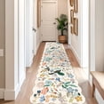 thumbnail image 5 of YOUFORTONG 3x12 Washable Hallway Runner Rug,Floral Scalloped Non Slip Water Resistant for Entryway Kitchen,Cream ﻿, 5 of 5